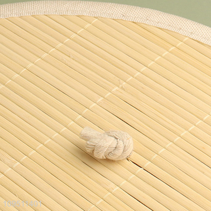 China products round polyester storage basket laundry basket