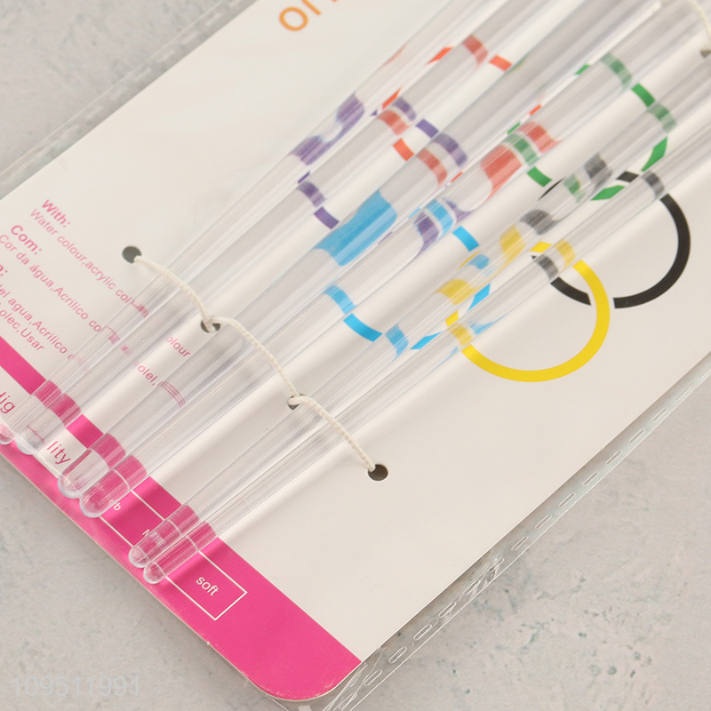 Low price art supplies washable oil painting brush