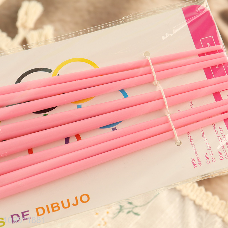 China wholesale art supplies oil painting brush set