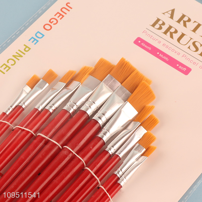 Hot sale 12pcs oil painting brush set