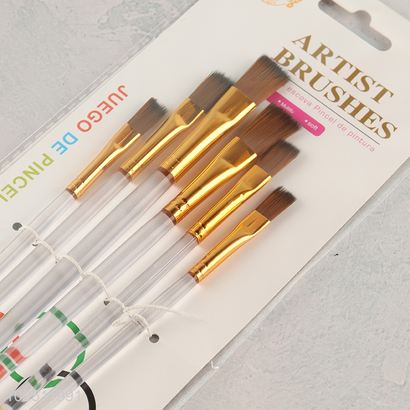 Low price art supplies washable oil painting brush