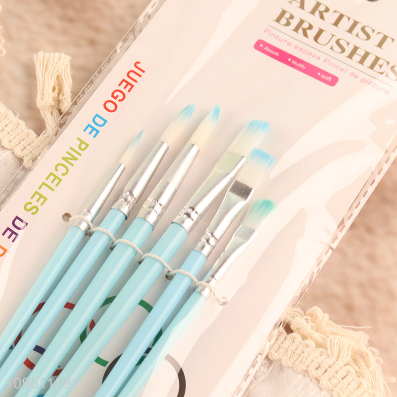 Hot sale washable oil painting brush set