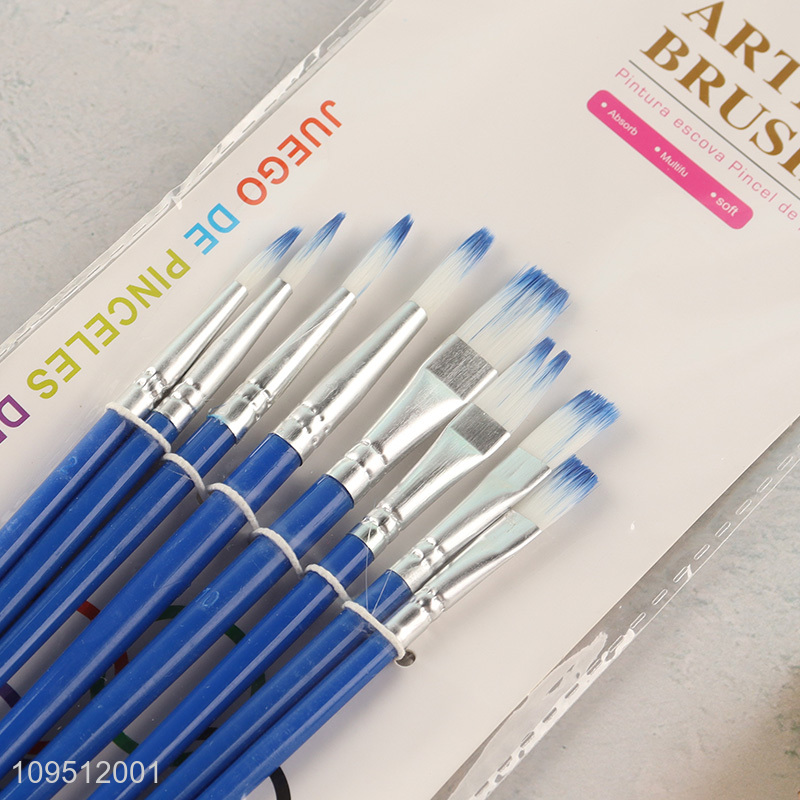 Latest products   8pcs oil painting brush set