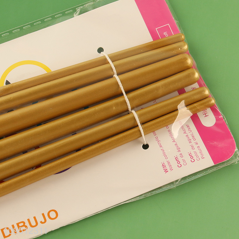 Top products oil painting brush with wooden handle