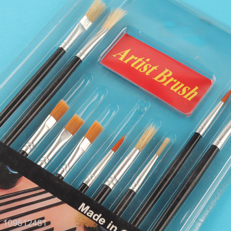 Good price nylon bristle oil painting brush for sale