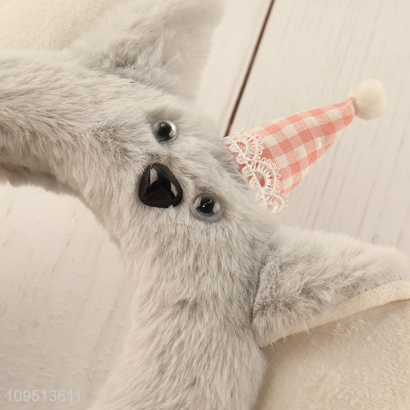 Good selling plush hair hoop hair decoration  wholesale
