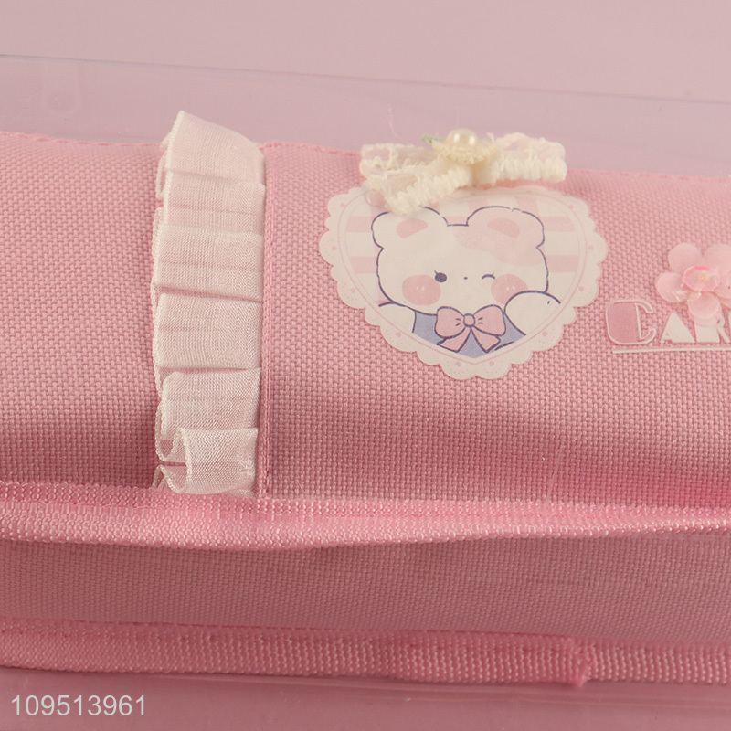 Top quality cartoon students stationery pencil bag