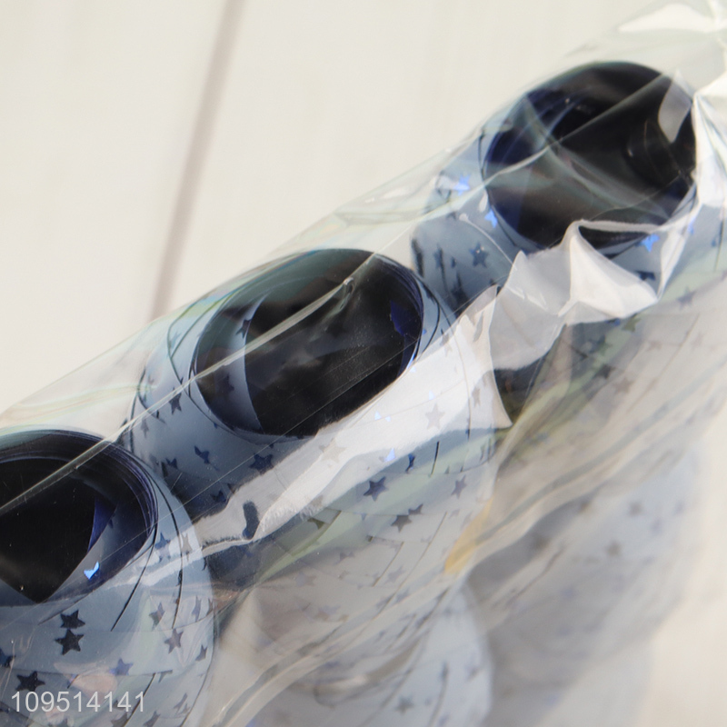China wholesale star printed gift wrapping ribbon packaging ribbon