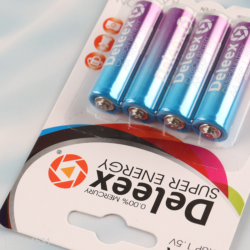 Good quality super energy AAA B4 carbon battery