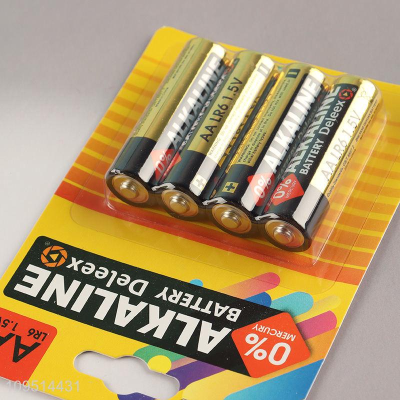Latest products alkaline AA B4 alkaline battery for sale