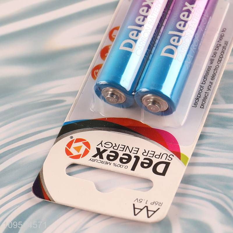 Factory supply 1.5v AA B2 carbon battery for sale