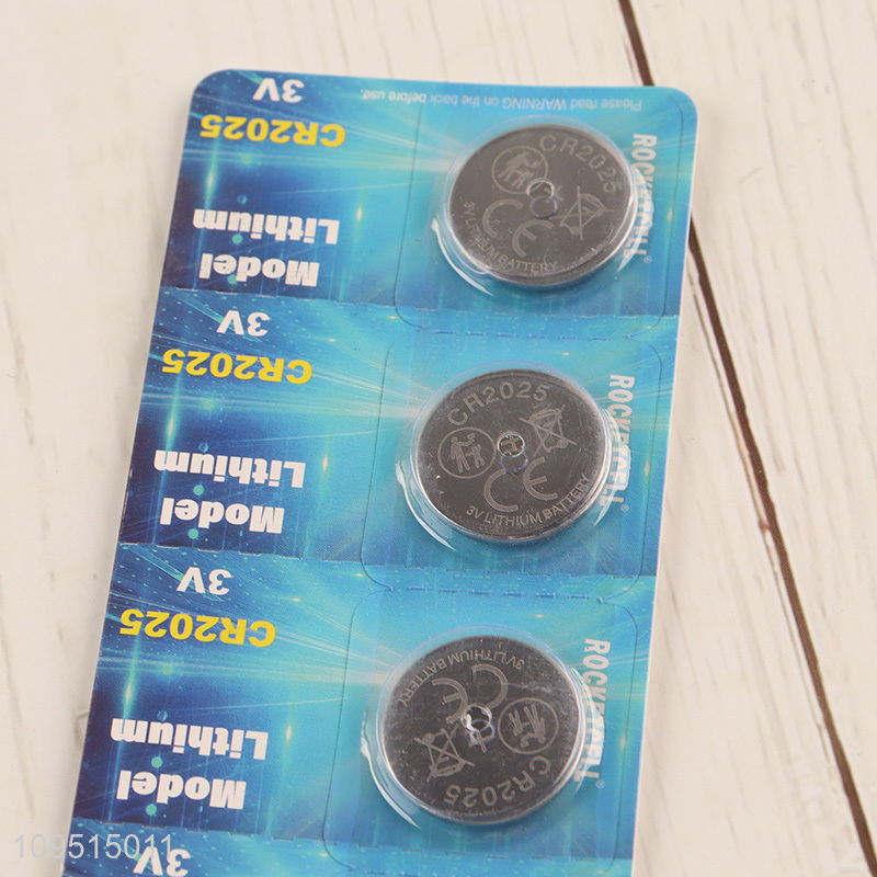 China factory 3v button battery for sale