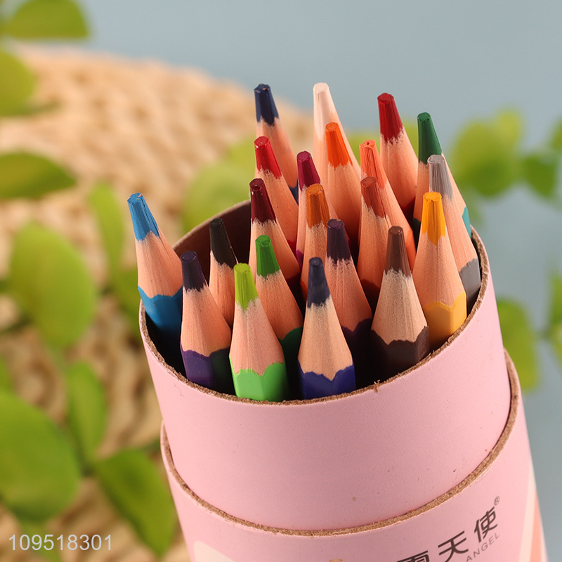China wholesale oil colored pencil kit with pencil sharpener