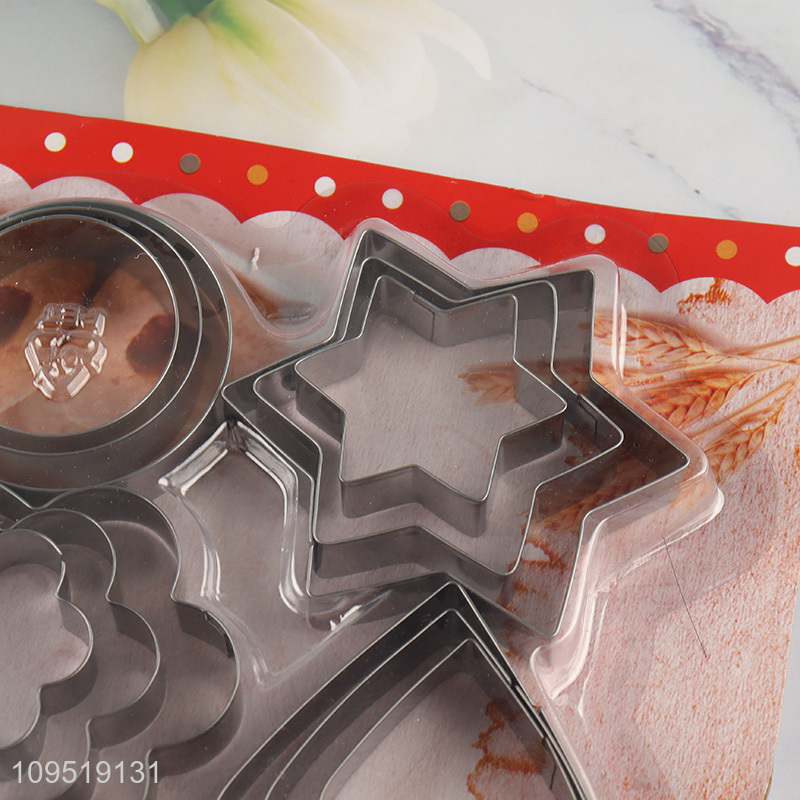 China wholesale stainless steel cookies cutter cookies mold
