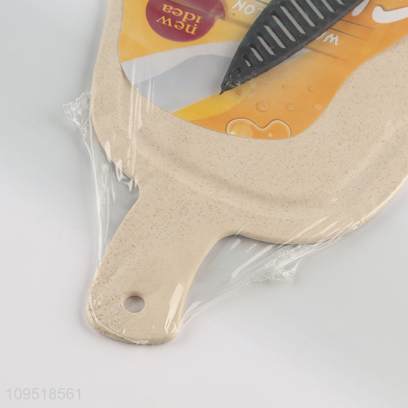 Wholesale kitchen cutting board chopping blocks with knife