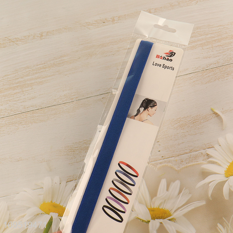 Wholesale elastic yoga running hair headband