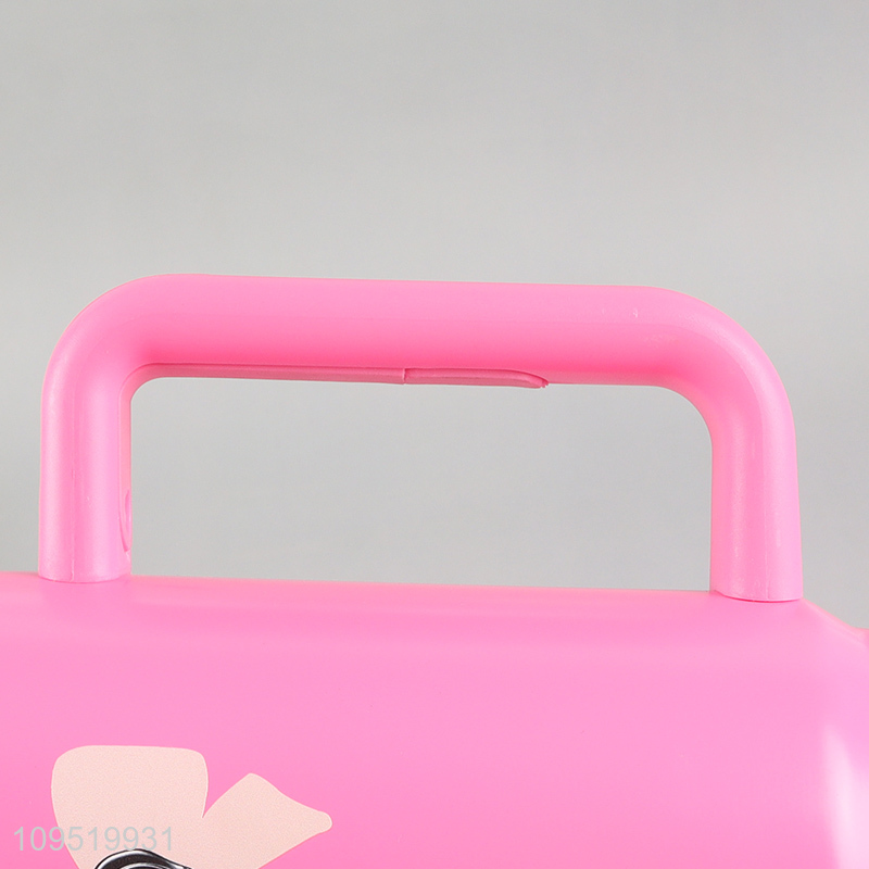 Hot items pink stainless steel water cup with handle