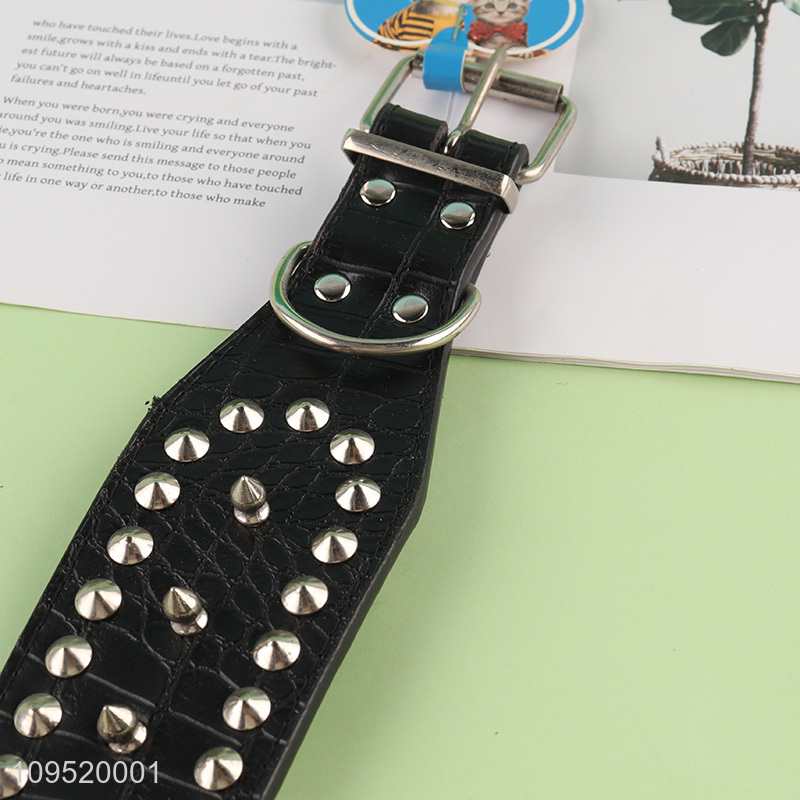 Hot selling lightweight wear-resistant pu pet neck collar