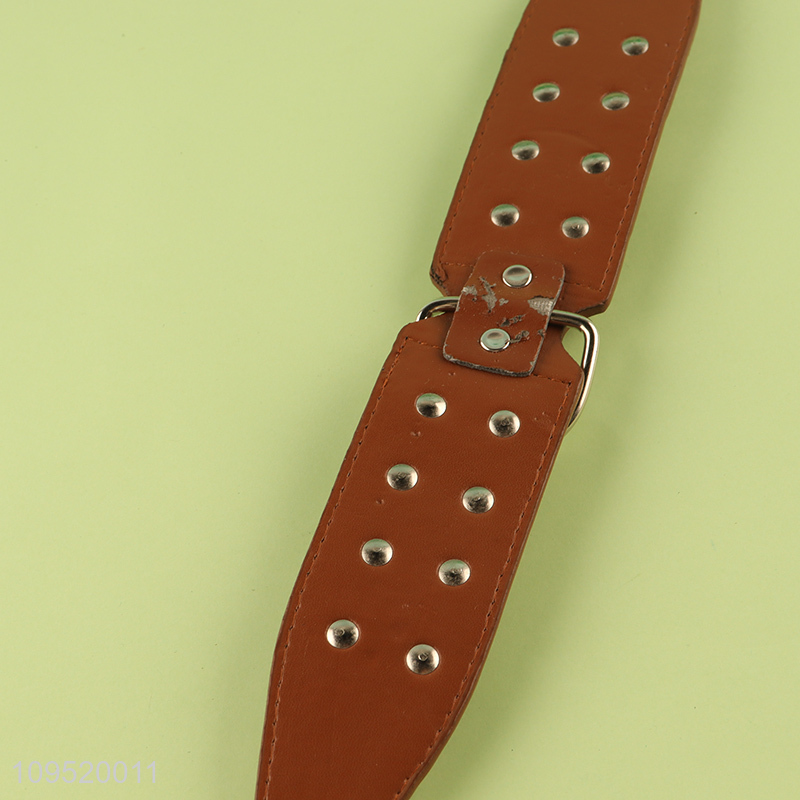 Top products pu leather dog daily walking collar