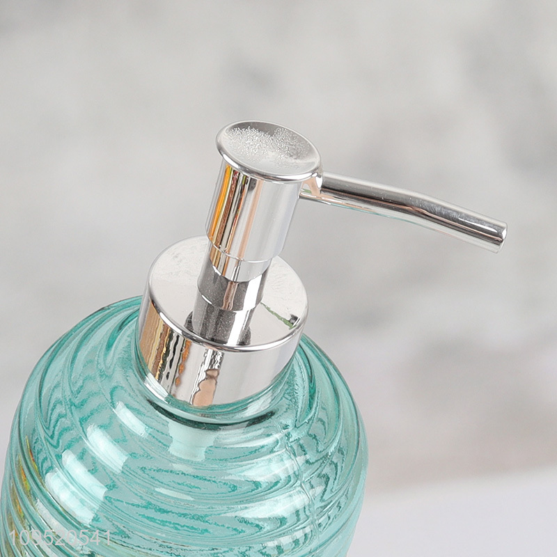 Factory price glass liquid soap dispenser for sale