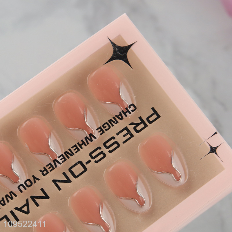 New arrival 30pcs full cover artificial false nail kit