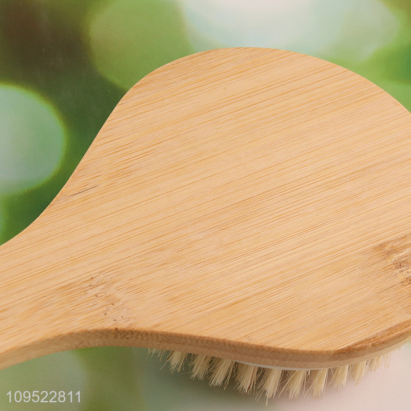 China factory soft bristle shower scrub brush