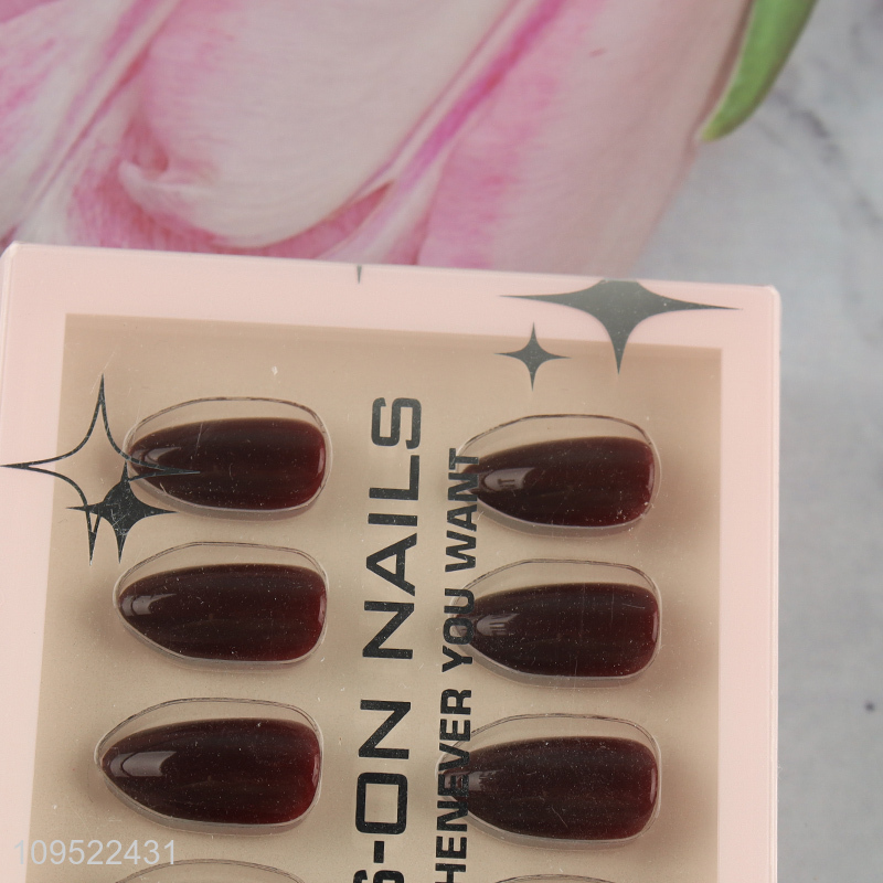 Latest products   full cover fake nail set