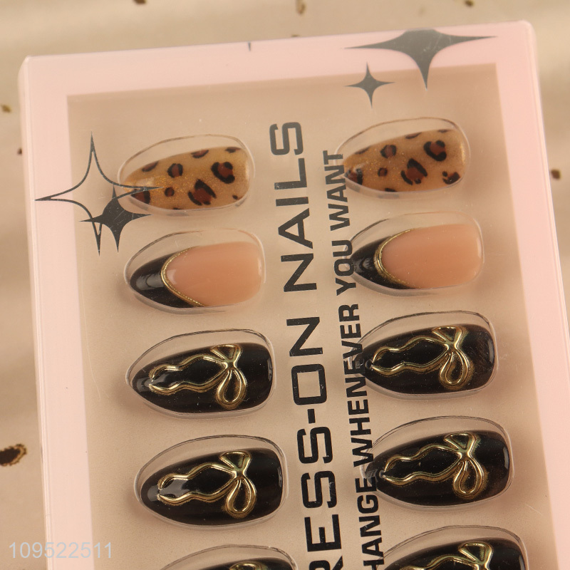 Top sale full cover artificial nail fake nail set