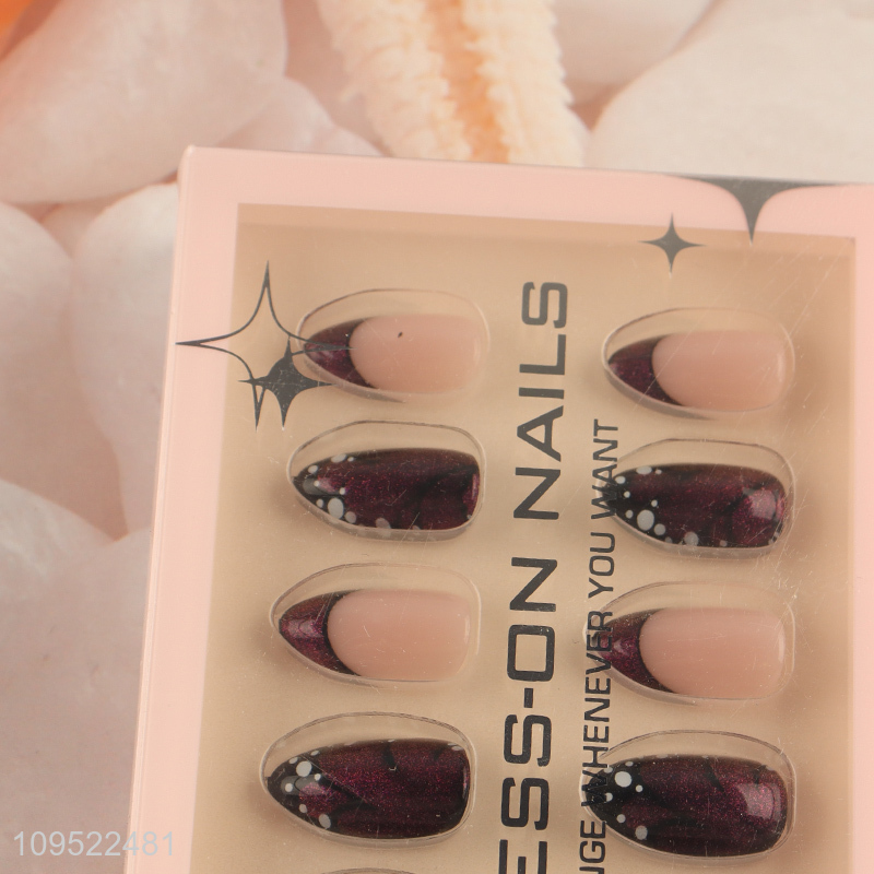 Wholesale fake nail set false nail set