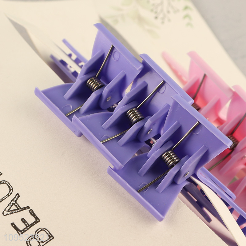 New arrival colorful butterfly hair claw clips