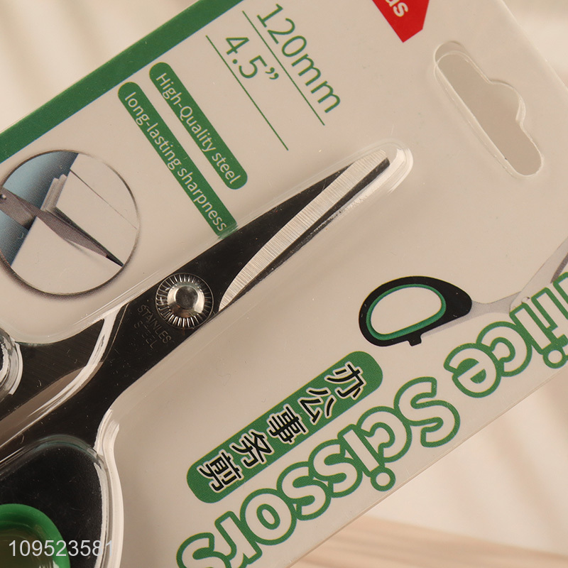 New arrival  4.5 inch school office scissors for sale