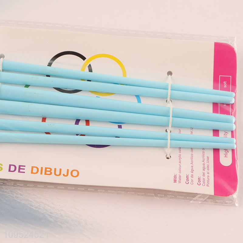 Hot sale nylon hair art paint brush set