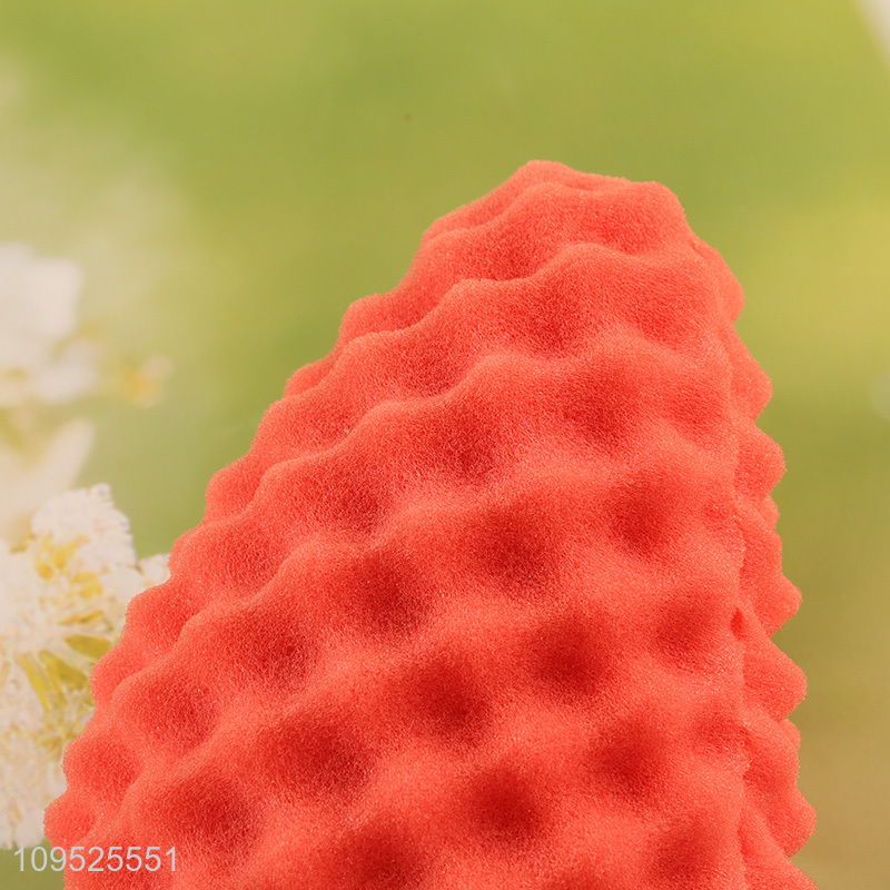 Latest products 3D strawberry bath sponge shower sponge