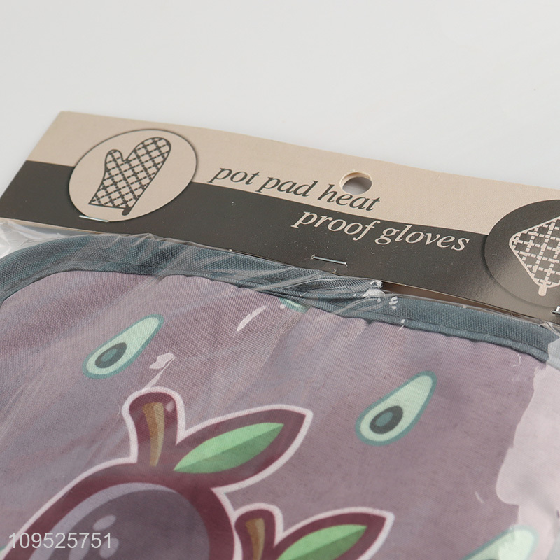 Best selling 2pcs kitchen heat pad set wholesale