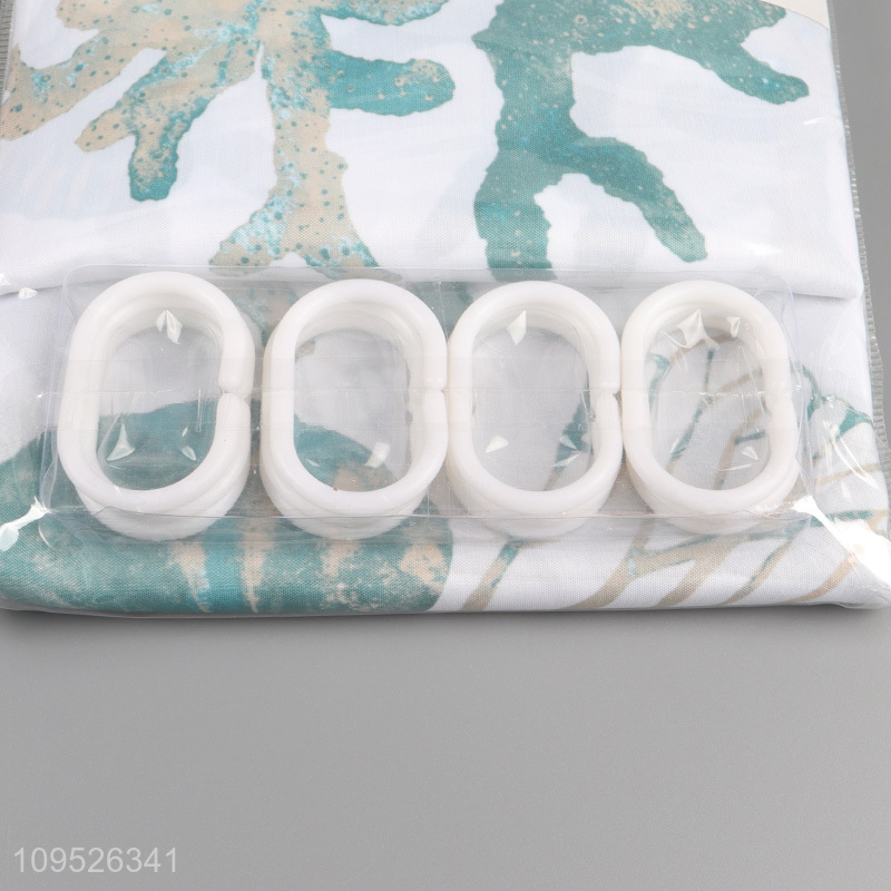 Fashion Printed Shower Curtain For Sale