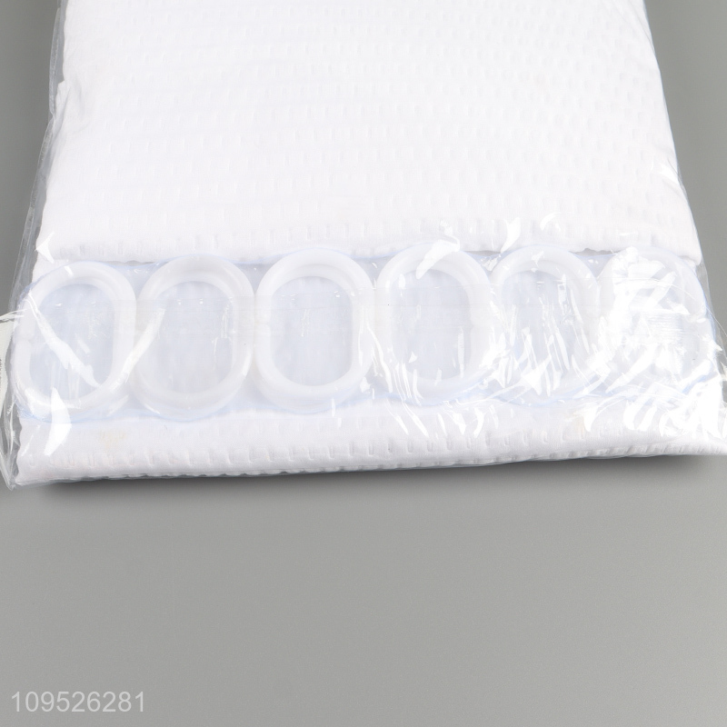 Good Price Bathroom Curtain Waterproof Shower Curtain