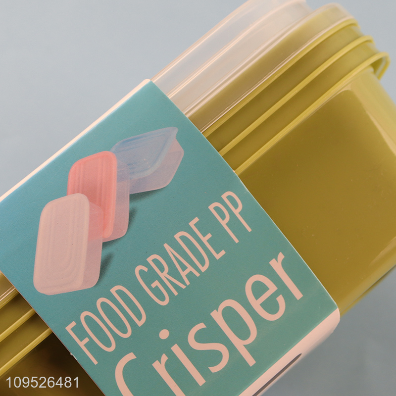 China supplier food grade pp food container preservation box set