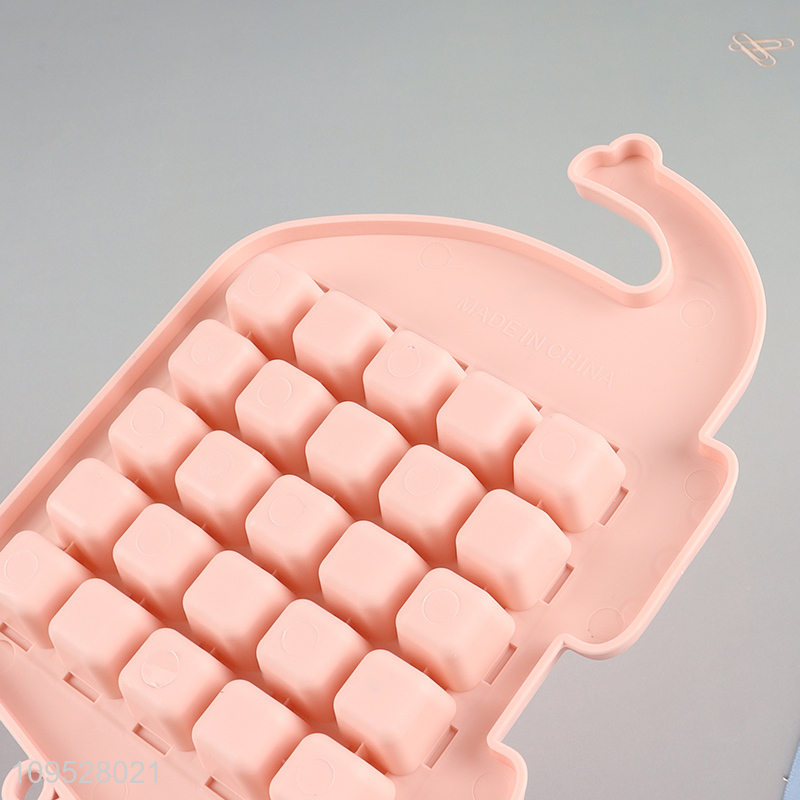 Factory supply cute elephant ice cube tray