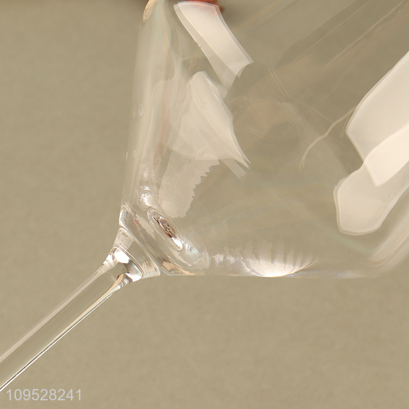 New arrival  glass champagne cup goblet cup for sale