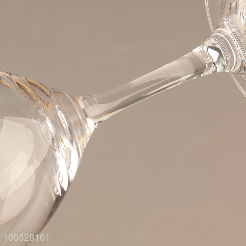 Low price glass wine cup champagne cup goblet cup