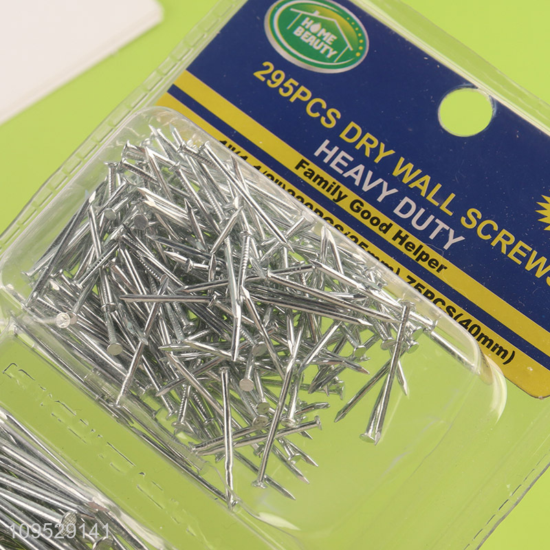 Wholesale 295pcs galvanized iron nails