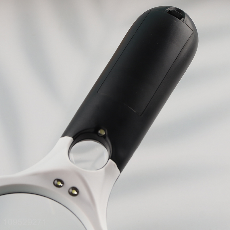 Custom Led Magnifying Glass With Plastic Handle