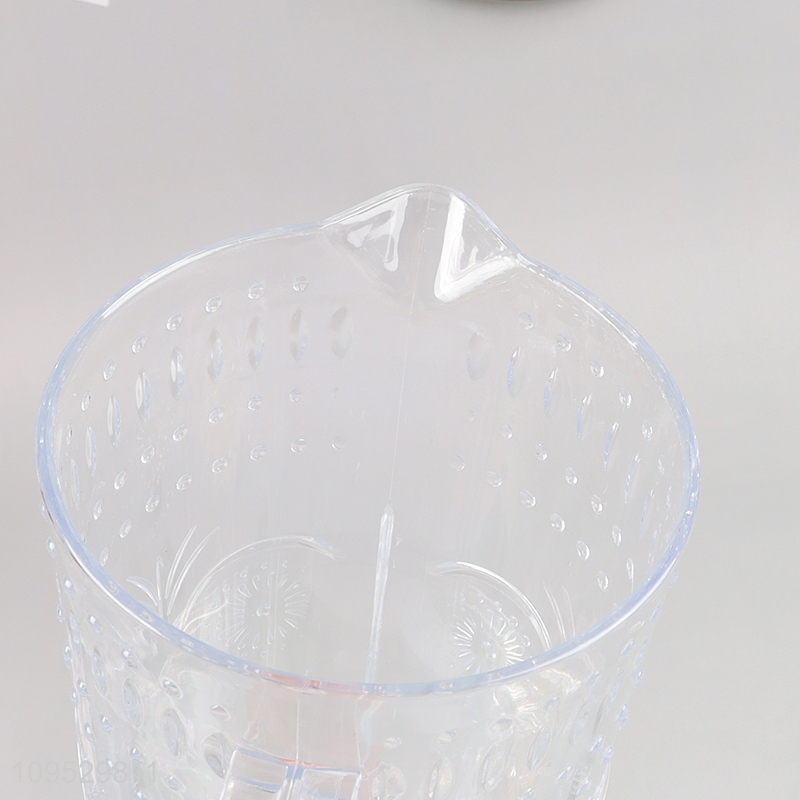 Factory direct sale plastic cold water jug water cup set