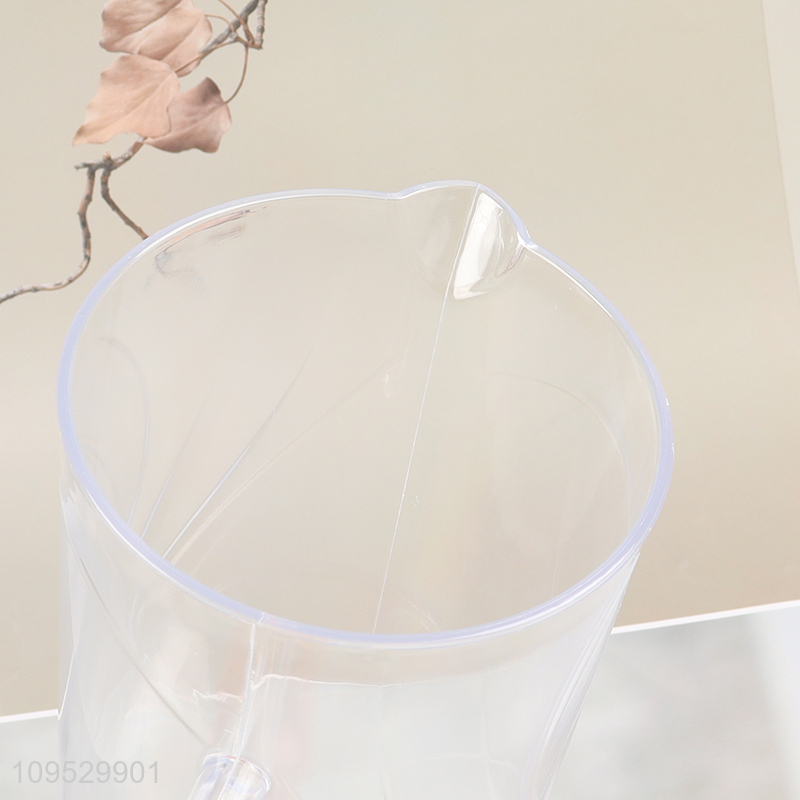 Hot sale nordic transparent cold water pitcher with 4 drinking cups