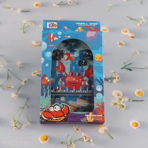 Good quality cartoon pinball game board for kids