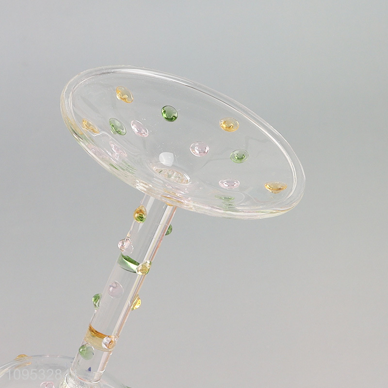 New style glass drinking cup goblet cup