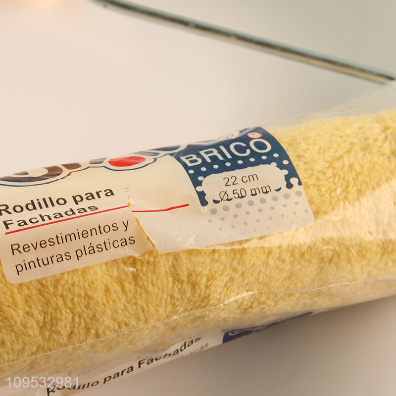 Low price plastic handle wall painting roller brush