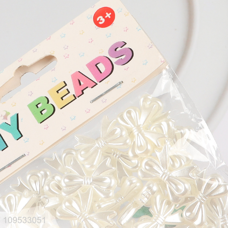 Fashion Bowknot Shaped DIY Beaded Kids Toy