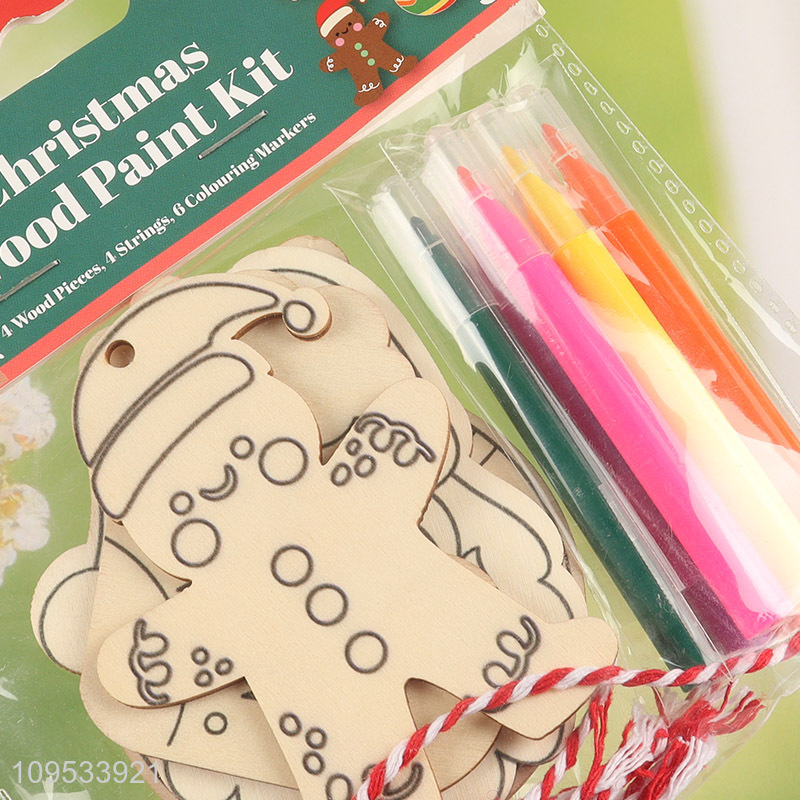 Good price christmas series wooden painting series
