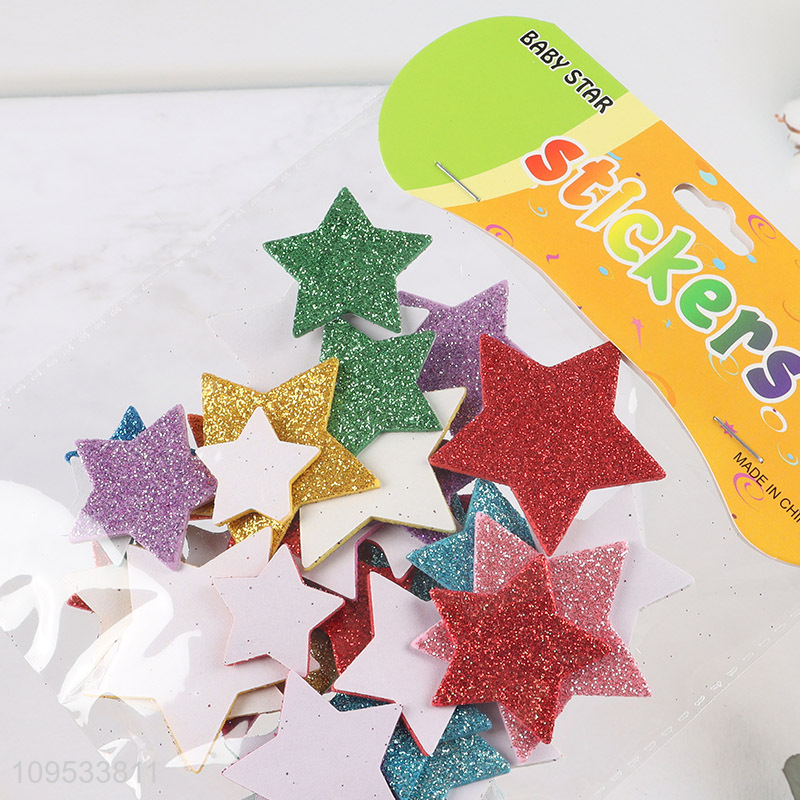 Latest products   star shape eva self-adhesive sticker